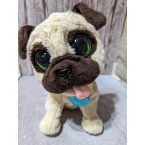 FurReal Friends JJ My Jumpin' PUG Pet Plush Animated Interactive Plush Dog Works